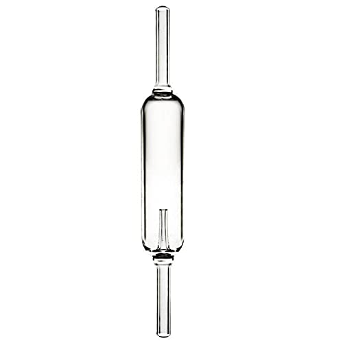 Glass CO2 Bubble Counter with Check Valve, 2m Transparent CO2 Tubing & 2 Suction Cups – Aquarium CO2 System Accessories
