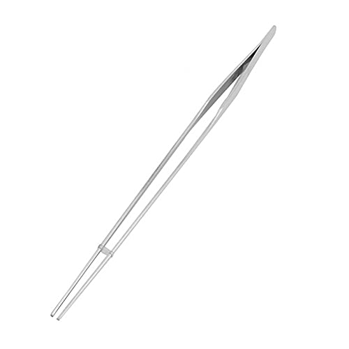 Straight Tweezer,Curved Tweezer & Straight Scissor 3 Pcs Stainless Steel Aquarium Maintenance Tools Kit