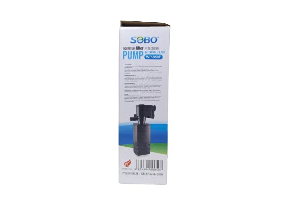 SOBO WP-950F (6W Output 500L/H) Aquarium Internal Filter