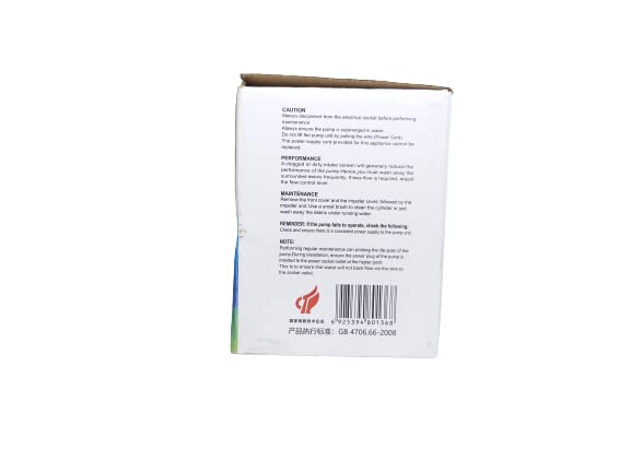 SOBO Aquarium Multifunction Internal Filter Pump (Model : AQ- 101F,Power: 10W, Output: 800L/H Ac 220-240v 50/60HZ)