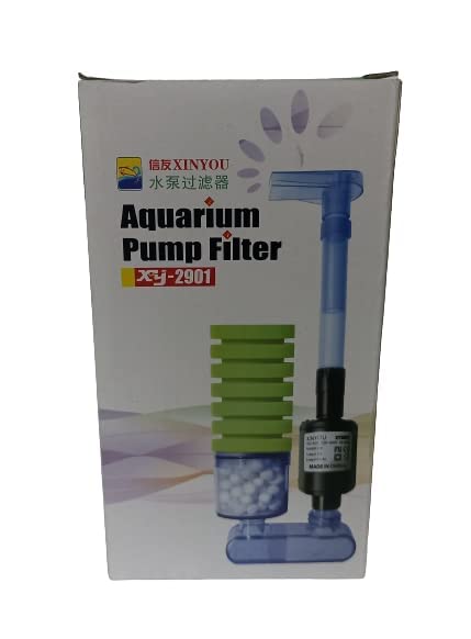 XINYOU XY-2901 (5W Output 450L/H) Aquarium Pump Filter