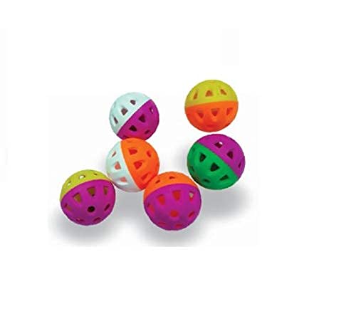Bird Ball Toys with Rattler for Birds Playing Toys (Pack of 4) Birds