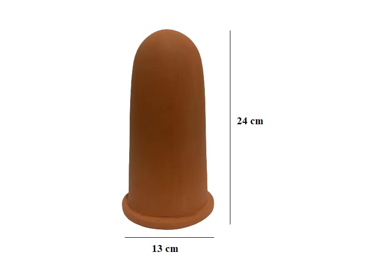 Discus Breeding Cone Handmade Clay Articles XL Sized