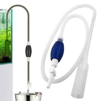 Aquarium Vaccum Syphon Pipe Fish Tank Gravel Cleaner Aquarium Water Changer with Tap
