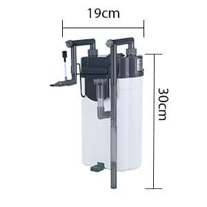 SOBO SF-150F | SF-350F | SF-550F Mini External Hang-On-Back Canister Filter for Aquarium Fish Tank