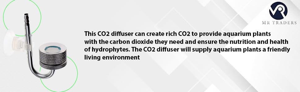 CO2 Diffuser Mini Aluminium