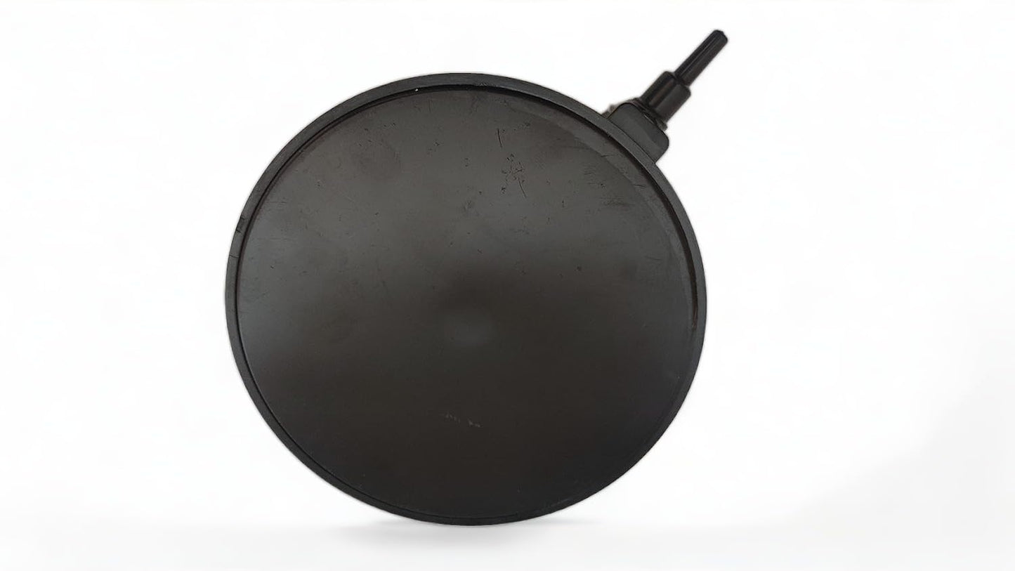 5-Inch (12.7 cm) Round Air Stone Disc Bubble Diffuser for Aquarium Fish Tank Black Color