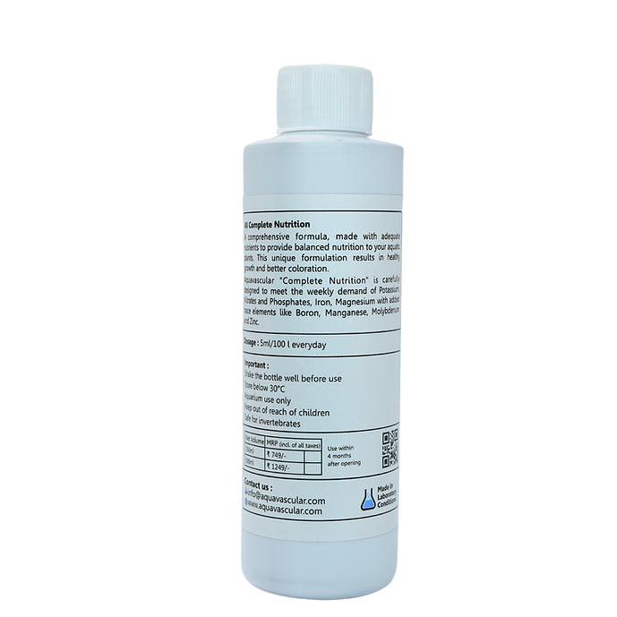 Aquavascular Complete Nutrition Fertilizer 500ML