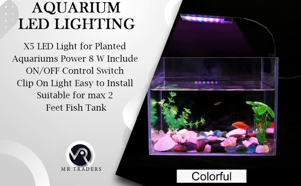Aquarium X5 - Plus 8W LED Light