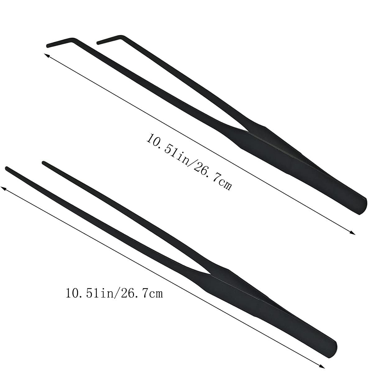 Black Tweezers 27cm/10.6 inches