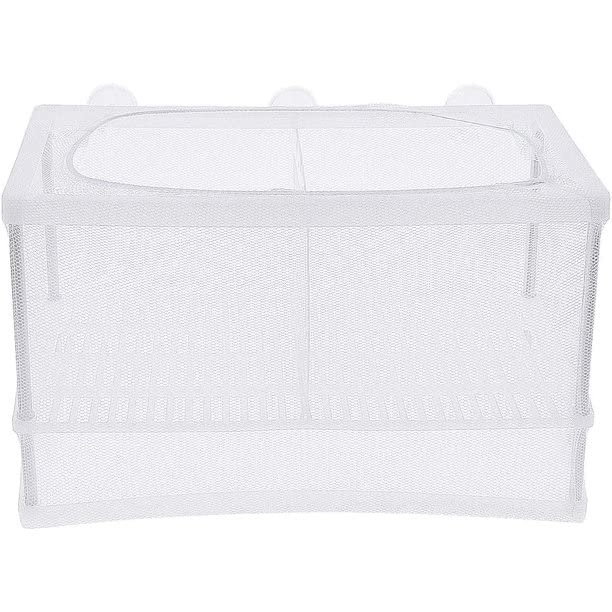 Boyu Aquarium Fish Breeding, Isolation, Hatchery Box For Fish Fry Net Box(Large Nb-3202A Double With Bottom Tray)