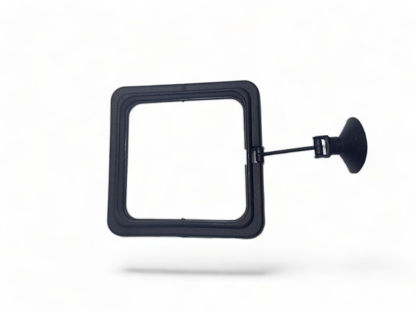 Aquarium Floating Fish Feeding Tray (Square) Ring with Suction Cup Include (Size: 10cm)