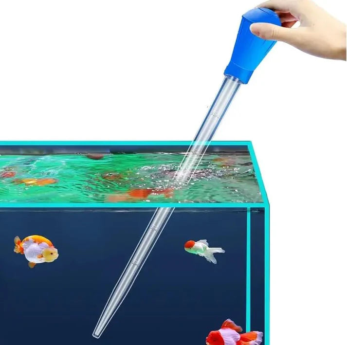 Aquarium Manual Water Changer (Blue)