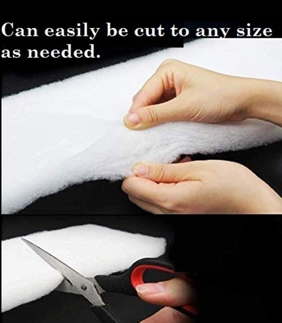Aquarium White Sponge for Top Filters 3 feet Length Pack of 4