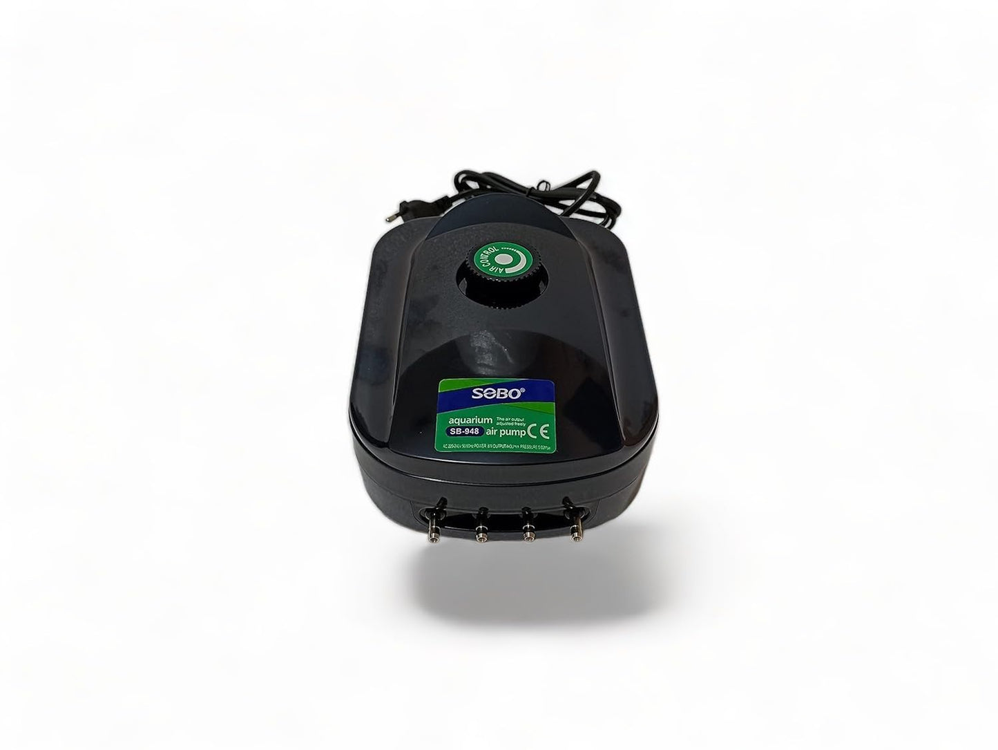 SOBO Four Way Aquarium Air Pump with 10 Meter Air Tube, 5 Air Stone and 5 Controller