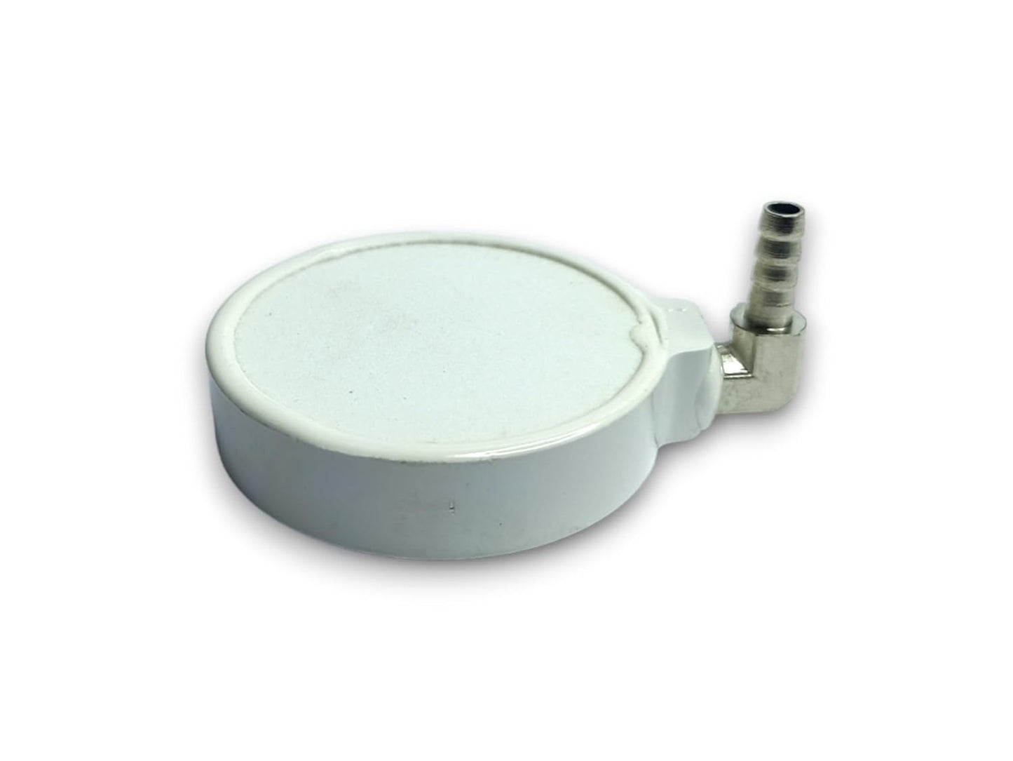 Round Air Stone Disc 5 CM Bubble Diffuser for Aquarium Fish Tank (air Controller, Non-Return Valve Plastic, Airline Tubing Suction Cup)