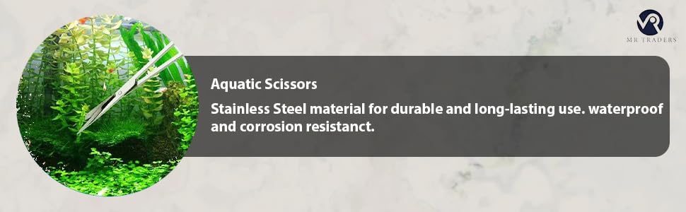Straight Tweezer,Curved Tweezer & Straight Scissor 3 Pcs Stainless Steel Aquarium Maintenance Tools Kit