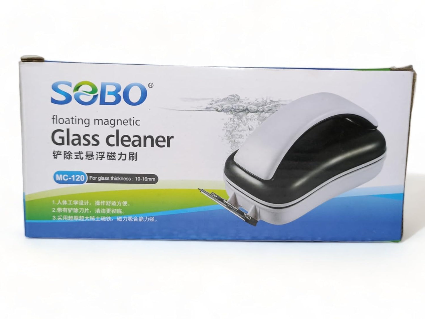 SOBO Floating Magnetic Glass Cleaner