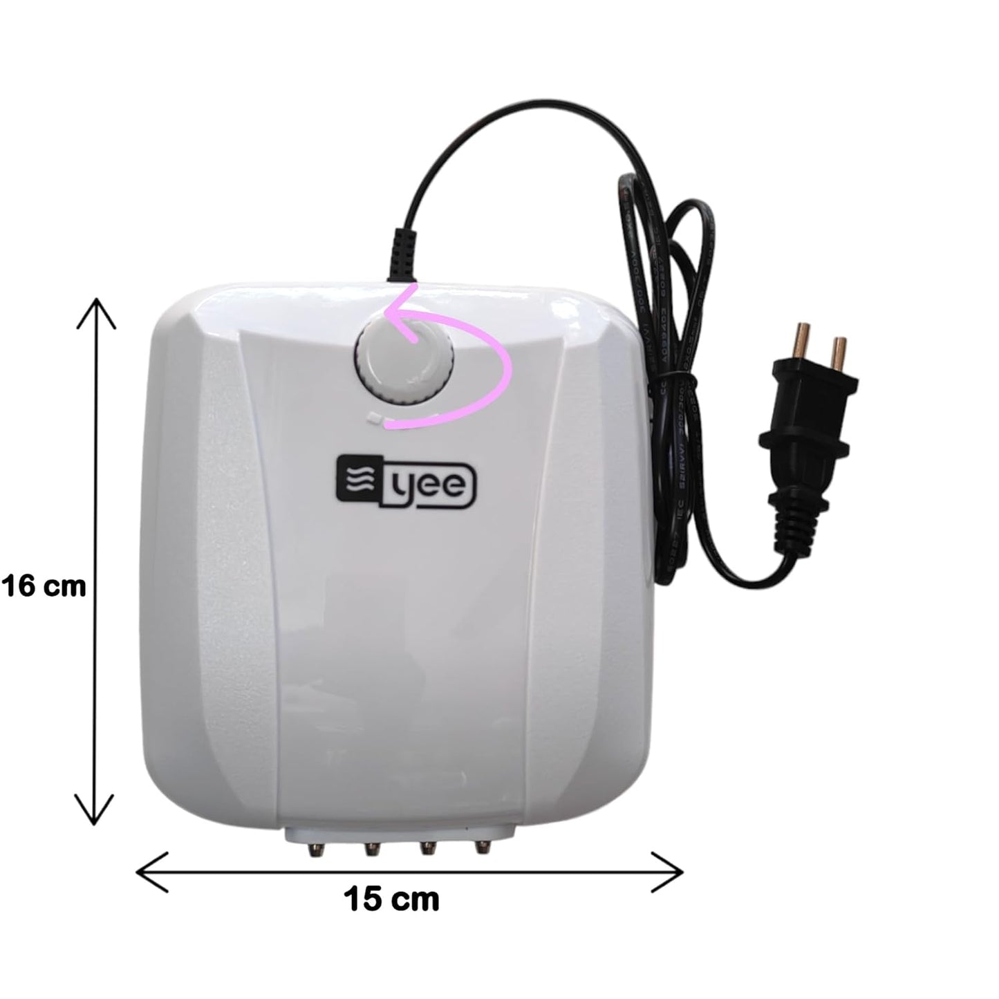 Ultra Silent Air Pump 4 Way Output Power 10W