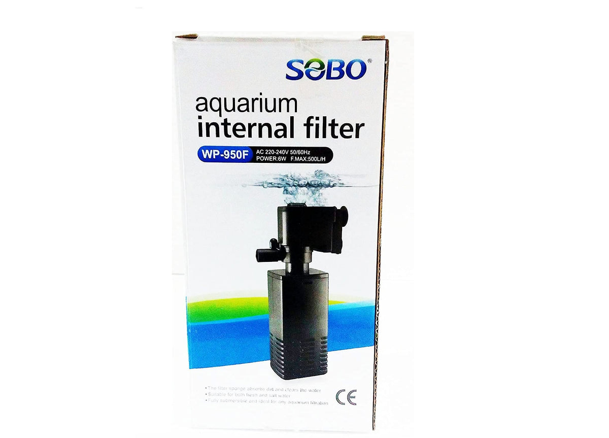 SOBO WP-950F (6W Output 500L/H) Aquarium Internal Filter