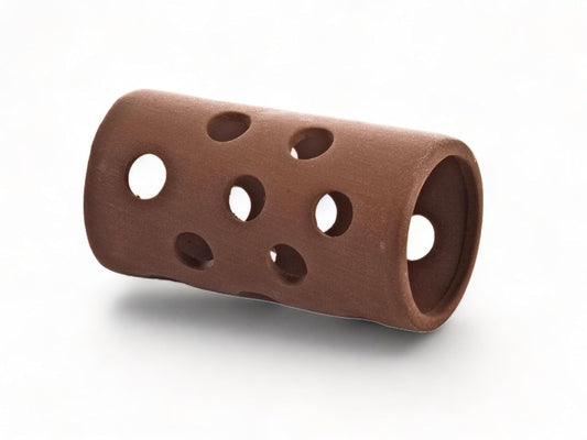 MR TRADERS Shrimp Playground Ceramic Shelter Aquarium Hide Out Best for Shrimp Hide and smal Fish Size (7 * 3 * 3) Cm
