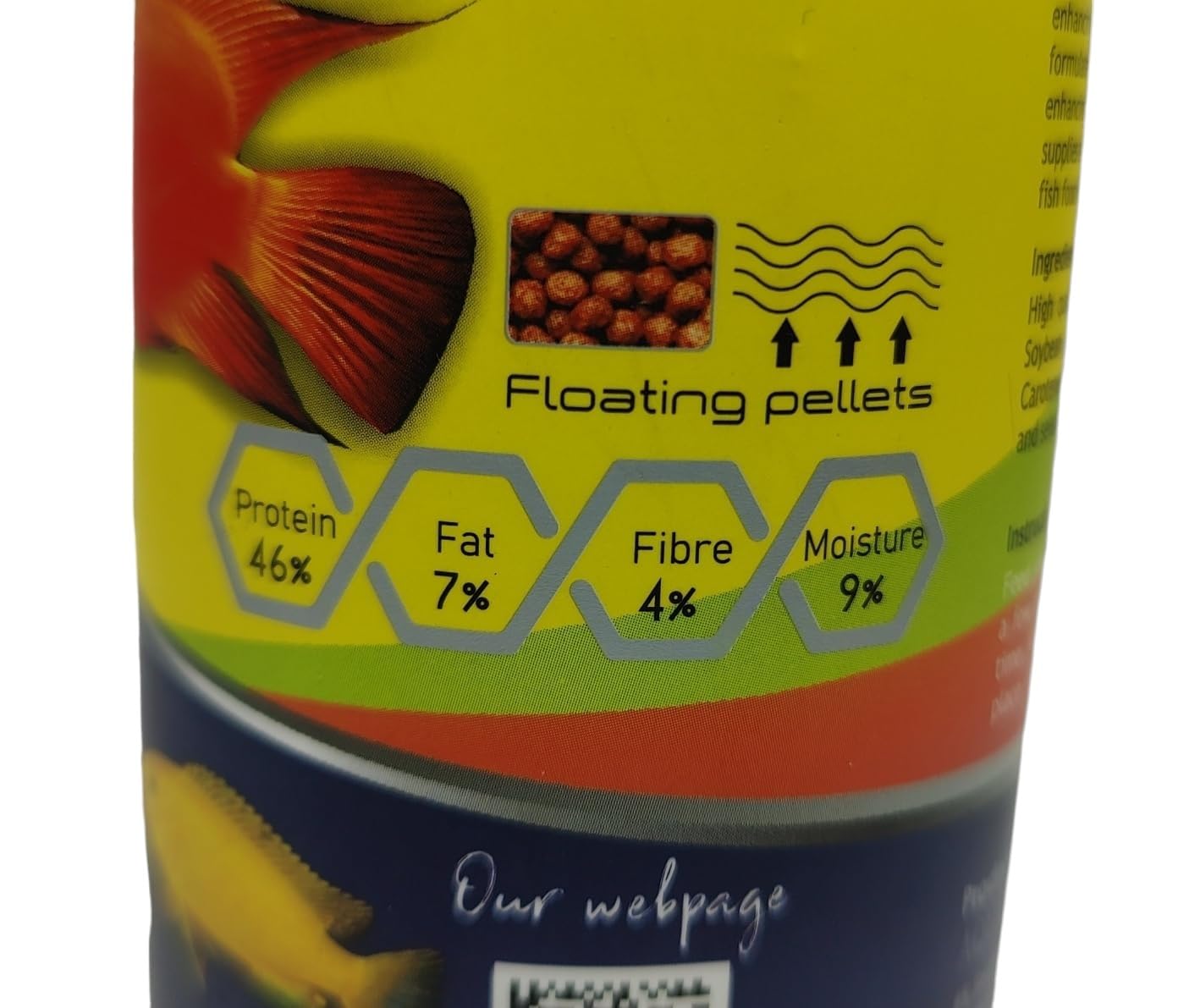 Cichlid Nutri - PRO 100G Floating pellets