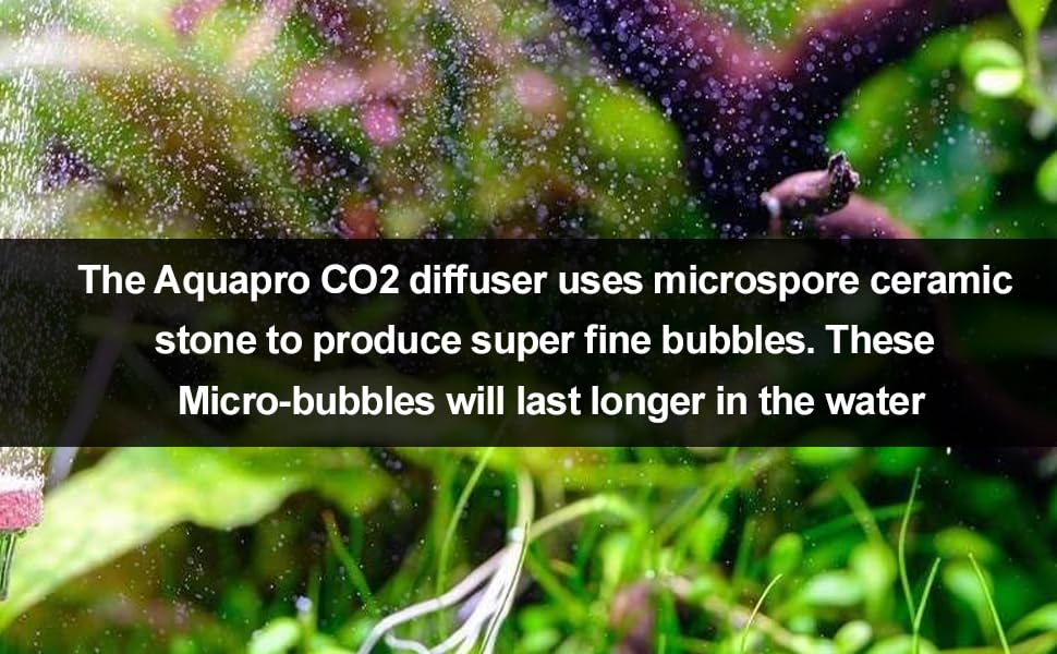 Aquapro Tiny CO2 Diffuser – Perfect for Small Tanks (≤1ft)