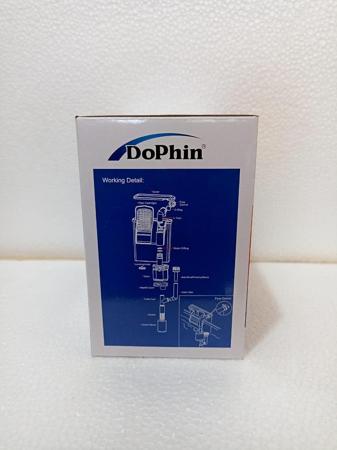 DOPHIN SH200 (2.8W output150L/Hr) Aquarium Slim Hanging Filter