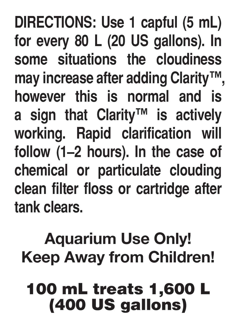 Seachem Clarity