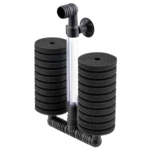 Bio-Sponge Filter Air Filter Double Sponge Water Filter Best for Shrimp Tank Big Size