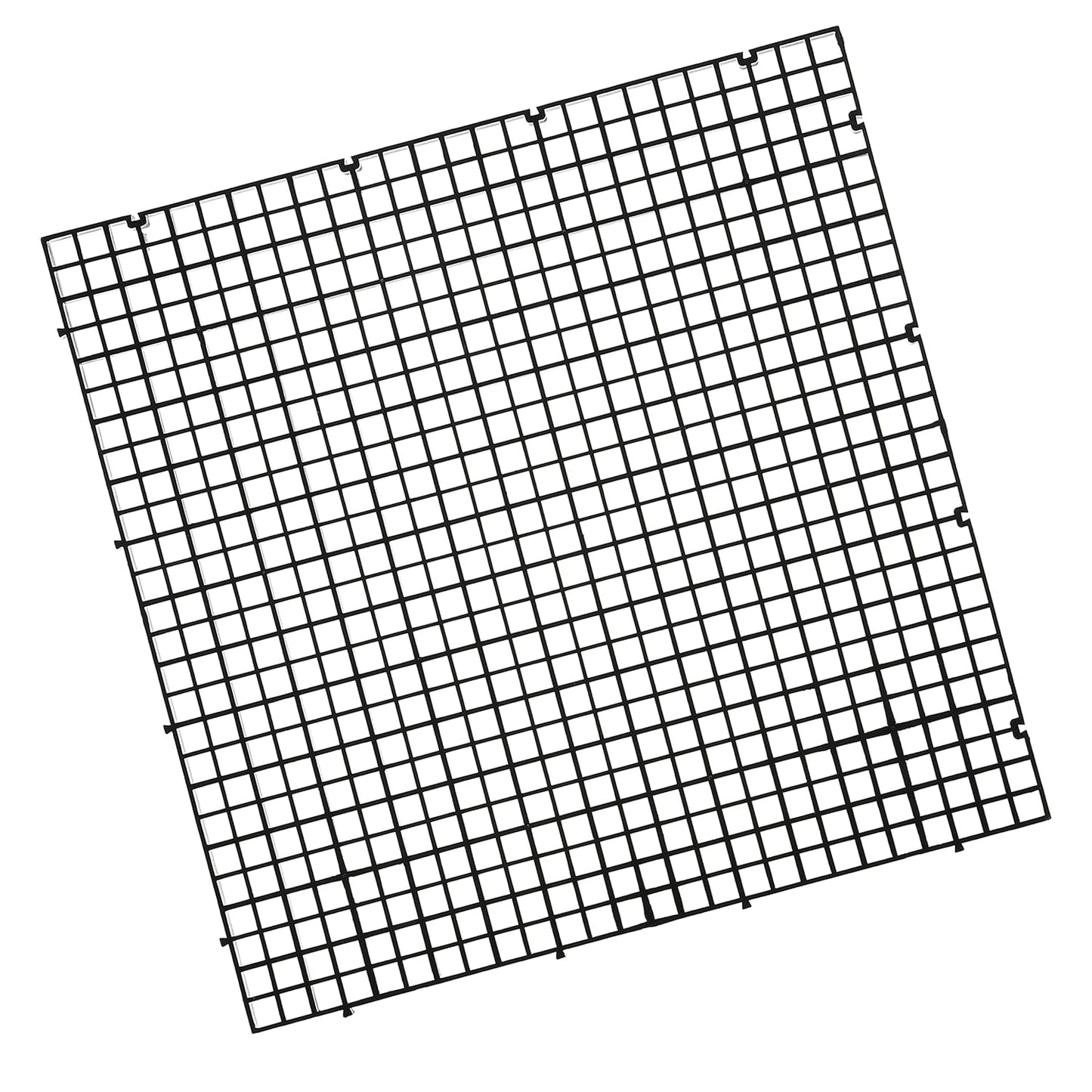 Aquarium Fish Tank Divider Plastic Egg Crate Aquarium Filter Bottom Tray Grid Isolation Board Partition Net Pane Separator size 30cm (pack of 6)