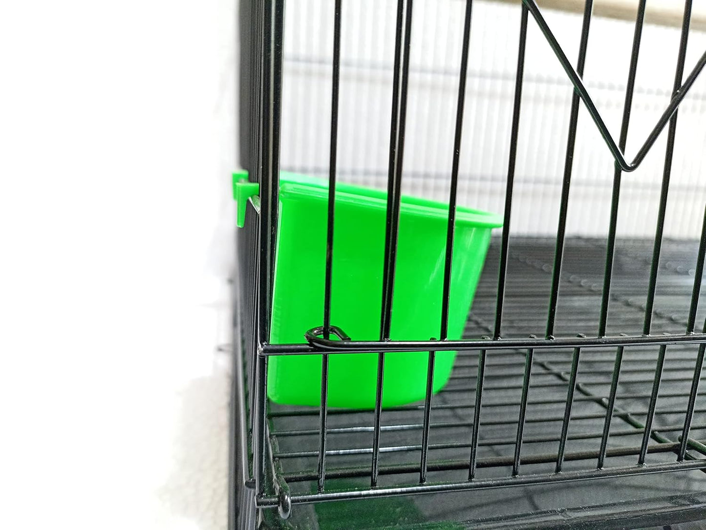 MR TRADERS Products Bird Feeder Common Feeder Tray Small (Multi Color) (Pack of 4)