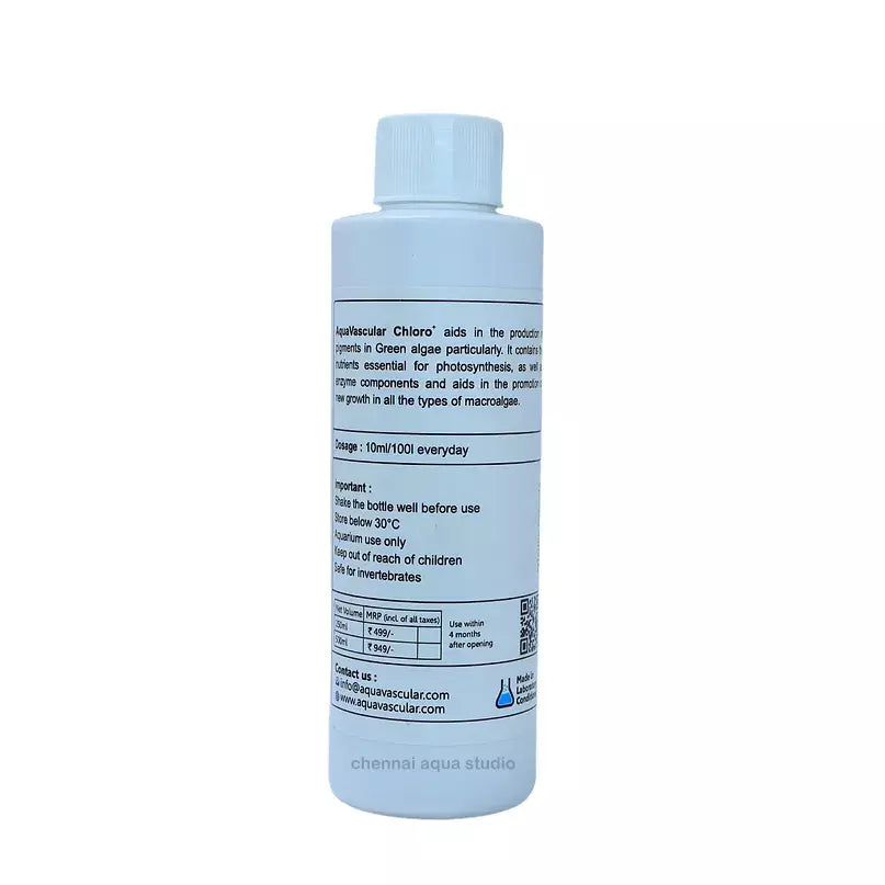 AquaVascular Chloro Macroalgae Formula 250ml