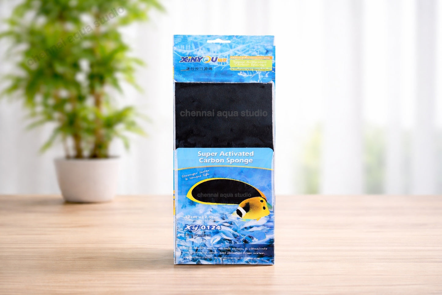 Xinyou Eco-Friendly Super Activated Carbon Sponge New XY-0124 Filter Accessory for Aquariums