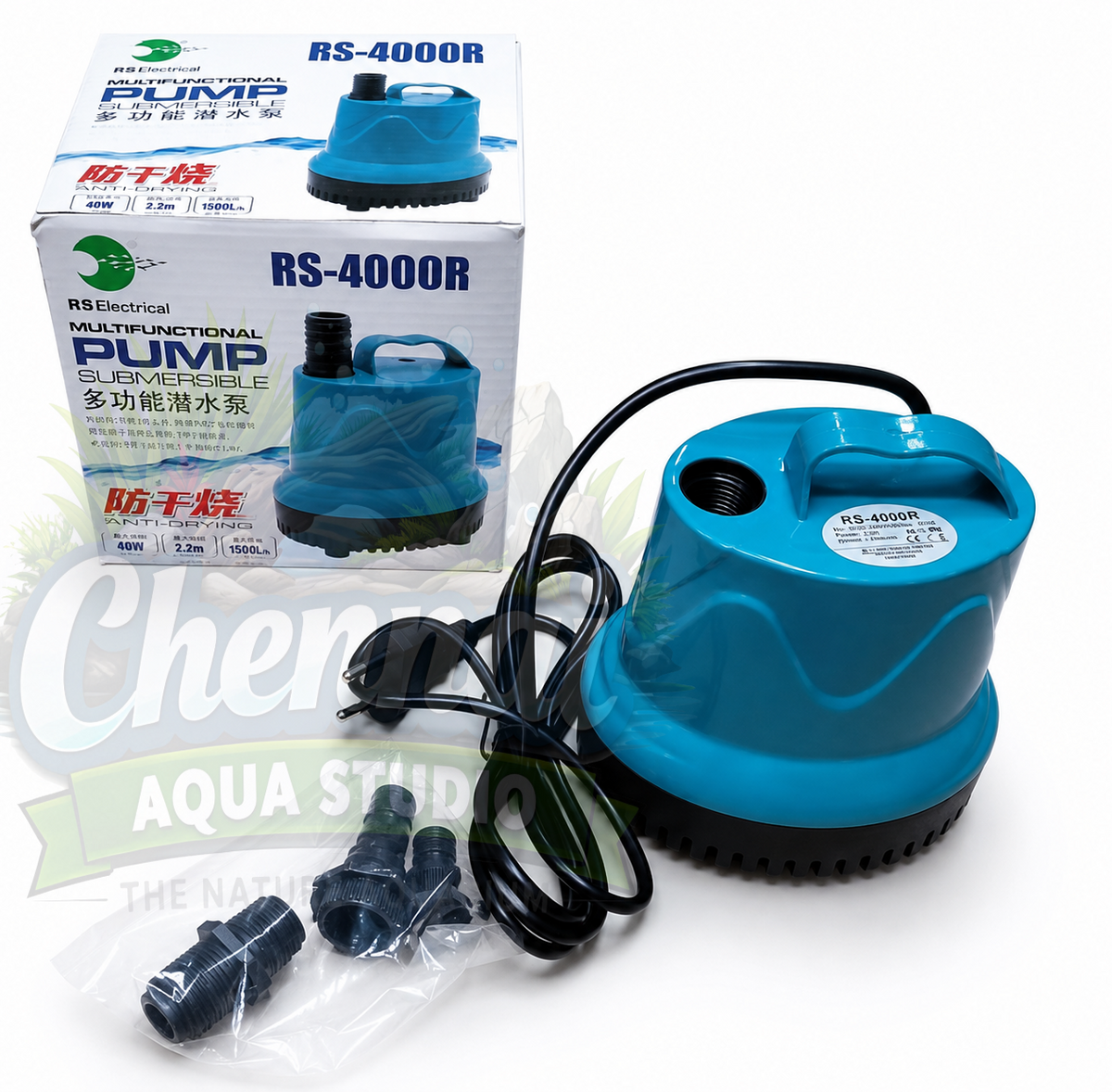 RS Electrical RS-4000R Submersible pump for Fish Tank