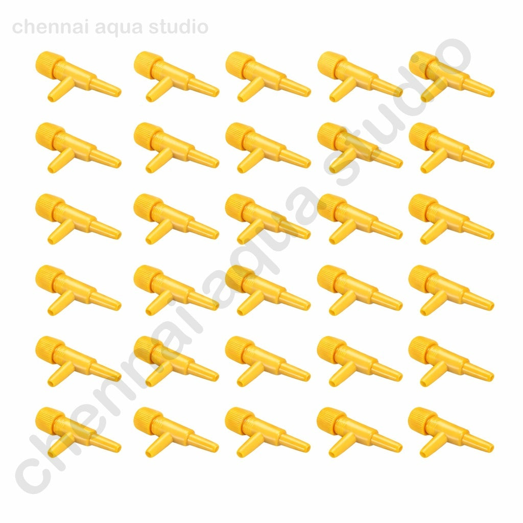 Aquarium Air Controller for Air Pumps – Yellow