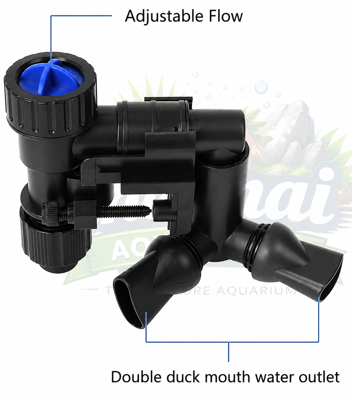 SunSun - HW 3000 Inlet & Outlet Flow pipe set Without skimmer