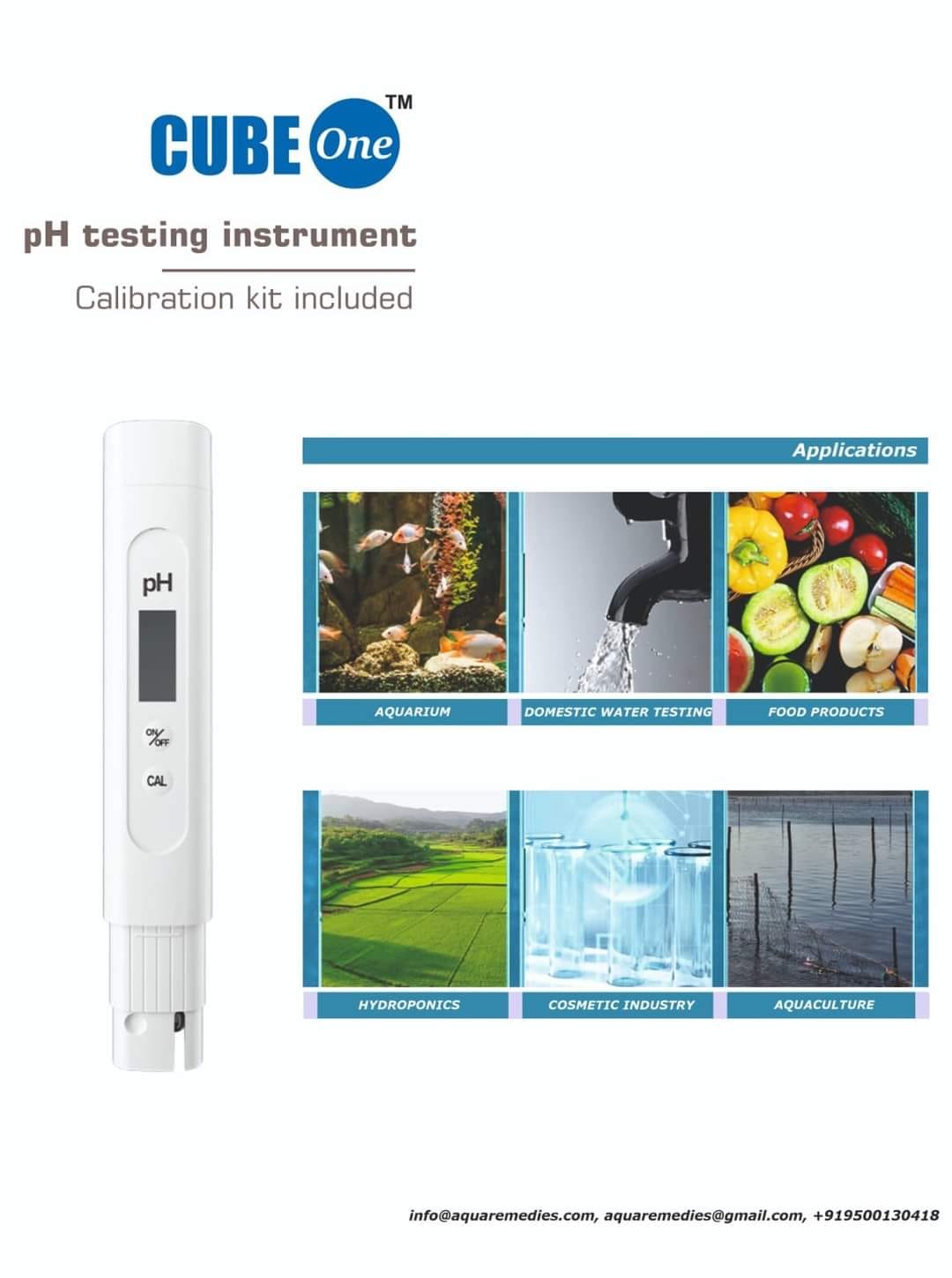 CubeOne pH Testing Meter