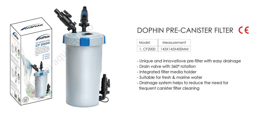 Dophin CF2000 Pre-Canister Filter