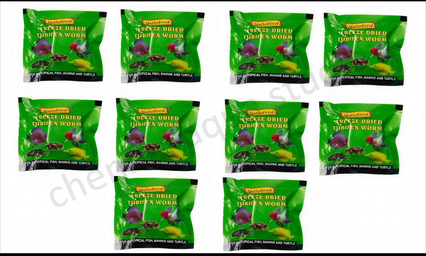 Hallofeed Freeze Dried Tubifex Worms
