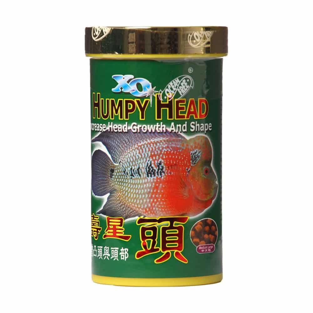 XO Humpy Head (100g) Flower Horn Fish Food Pellets (Original), to Increases Head Growth and Shape.