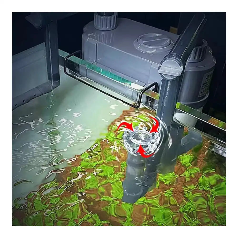 SOBO SF-150F | SF-350F | SF-550F Mini External Hang-On-Back Canister Filter for Aquarium Fish Tank