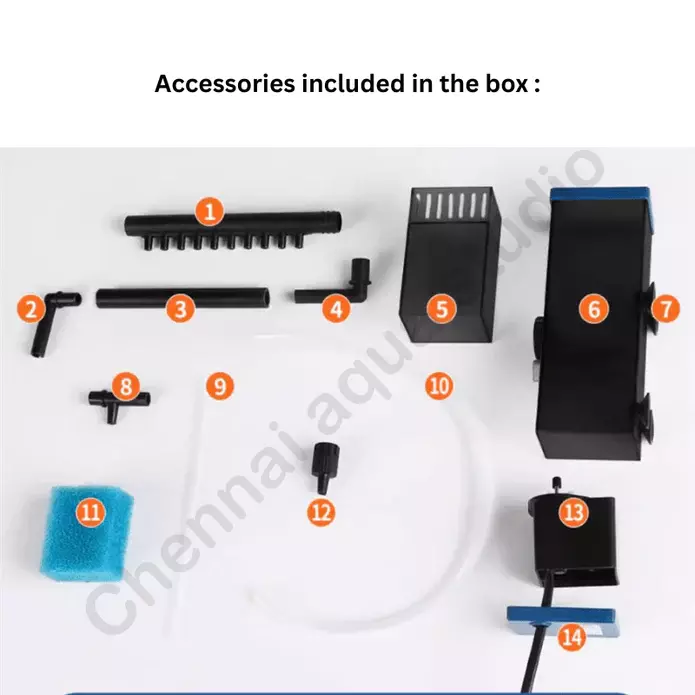 SunSun YF 01 Surface Cleaner Eco-Friendly Patented Oil Film Removal Oxygenation Purifier for Aquariums & Small Fish Tanks