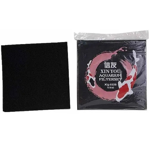 Xinyou XY-1038 High-Density Bio Sponge Pad – 45×45×5 cm Aquarium Filter Foam for Fresh & Saltwater Systems