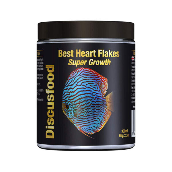 DISCUS Best Heart Flakes Super Growth 65g