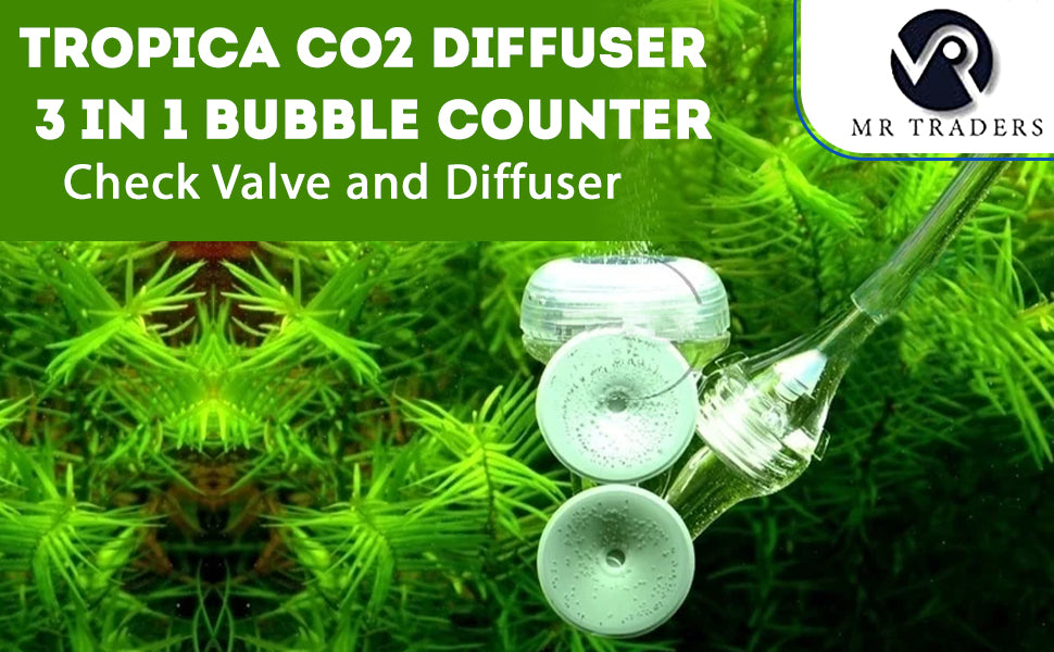 Tropica CO2 Diffuser 3-in-1 (Bubble Counter + Check Valve + Diffuser)