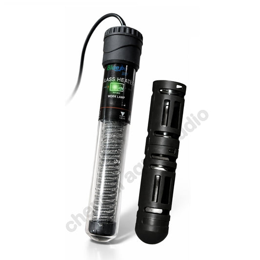 25W Aquarium Glass Heater with Safety Guard, Auto Temperature Control, Submersible
