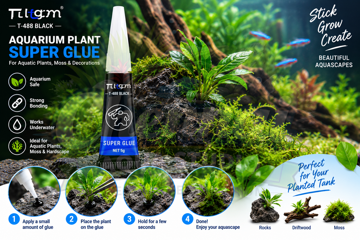 Aquascaping Glue 5g Pack of 2