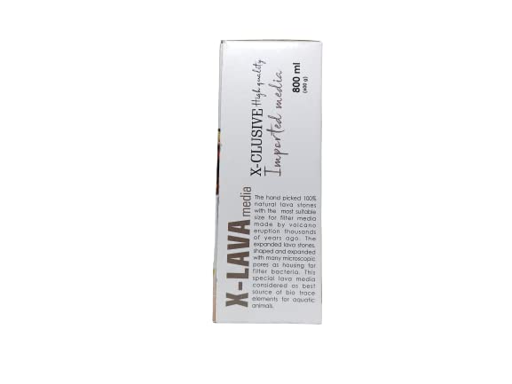 X-Lava Filter Media 800ml (600 g) Aquarium Filter Media