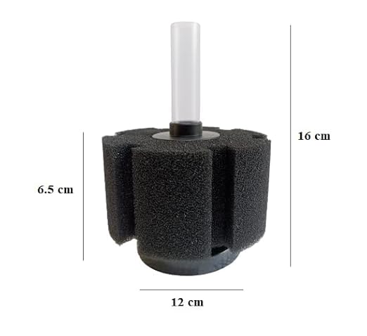 XINYOU XY-280 Super Biochemical Sponge Filter for Aquarium Fish Tank with Free 2 Meter Hose Air Tube